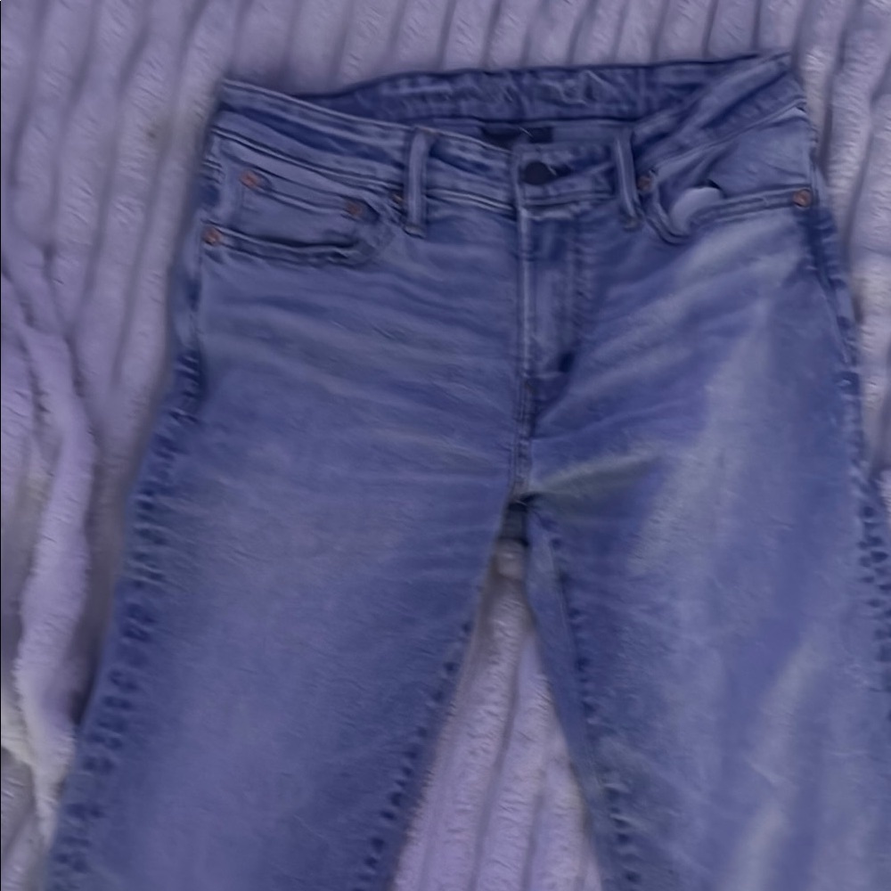 American Eagle Outfitters Blue Skinny Jeans